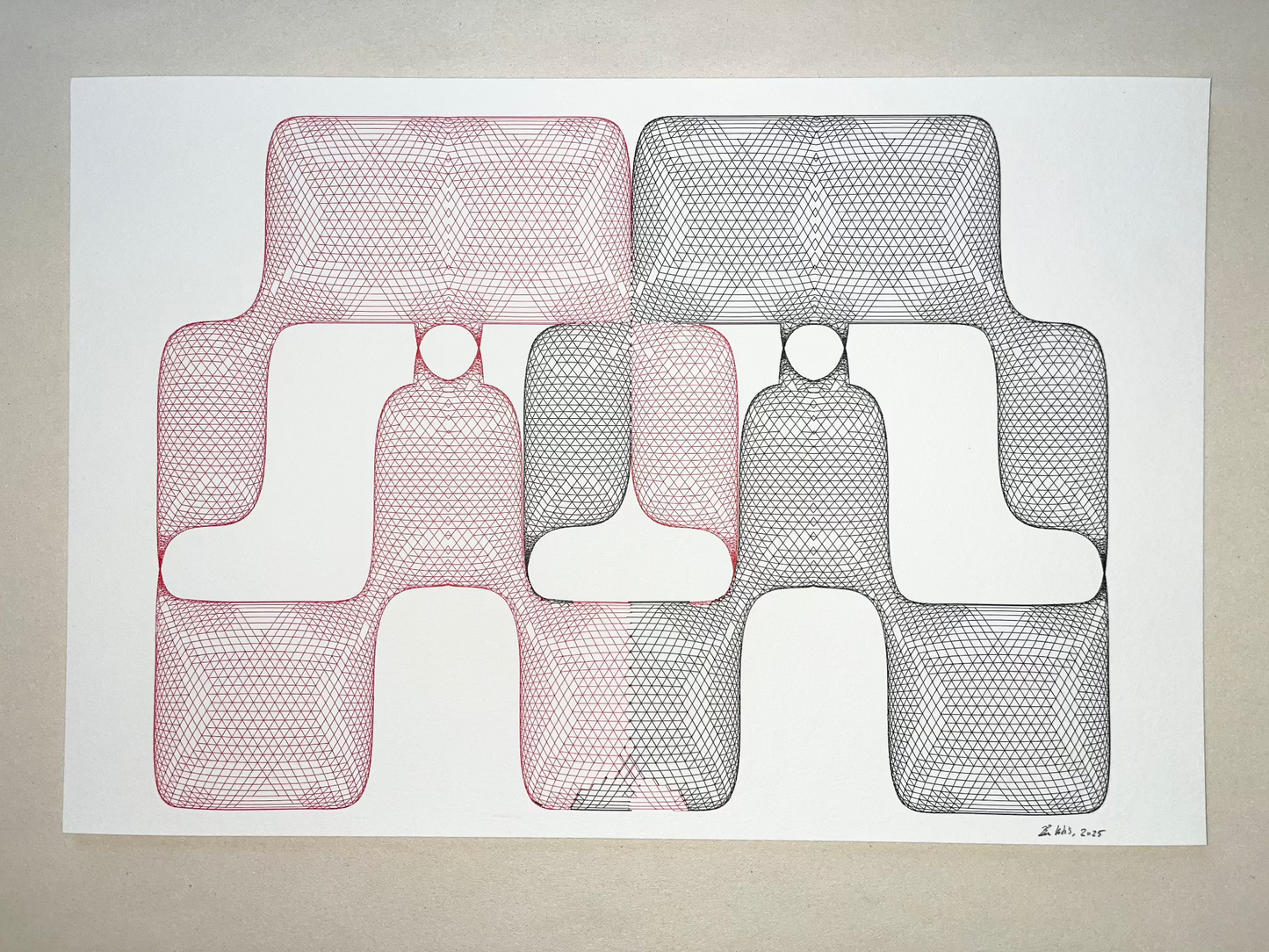 Woven Parts Pillowed