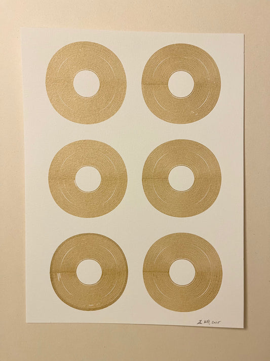 Six Gold Circles