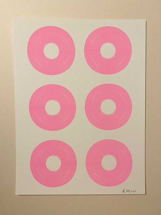 Six Pink Circles