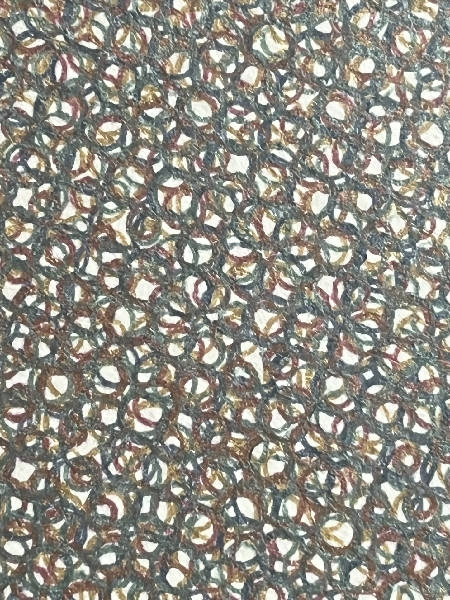 Fabric From Afar Metallic