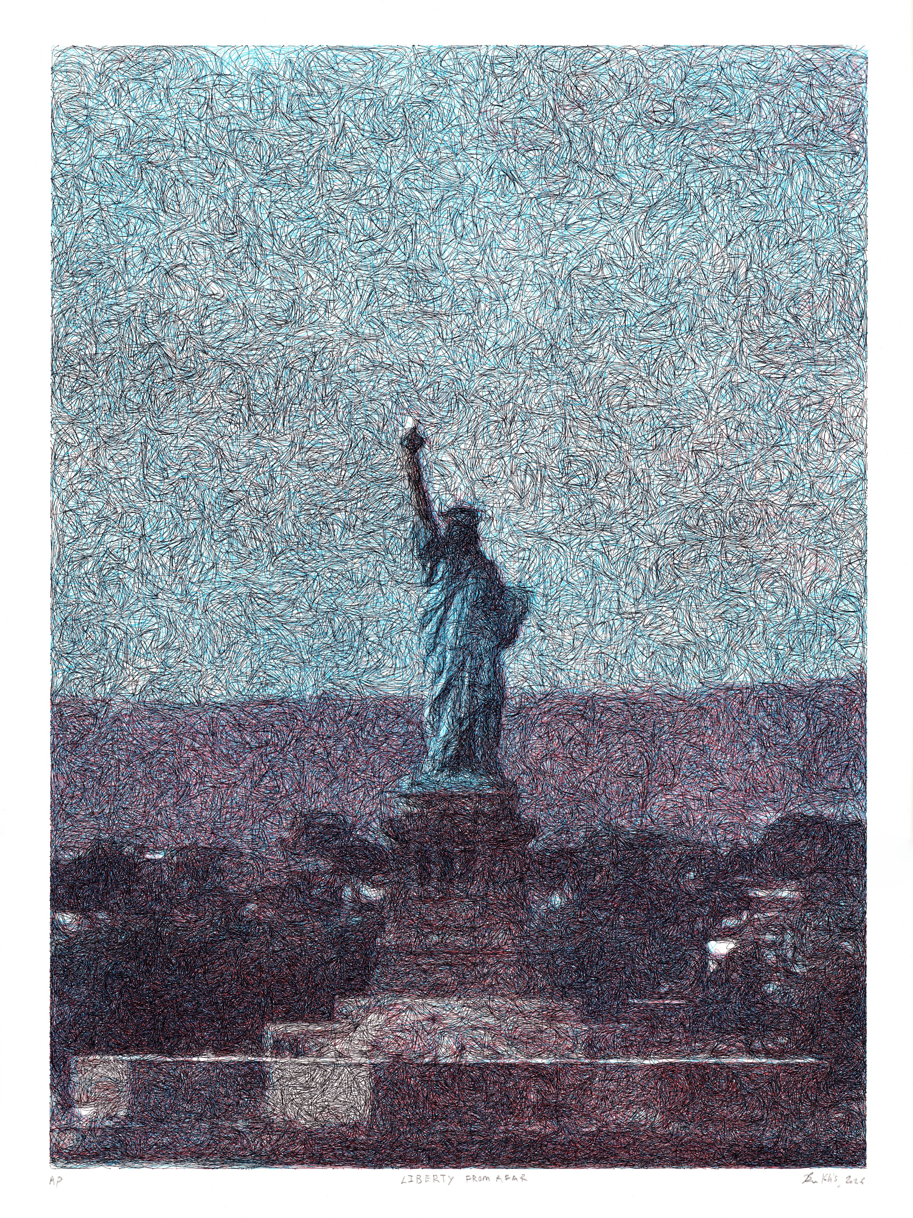 Liberty From Afar – Ben Kotis Art
