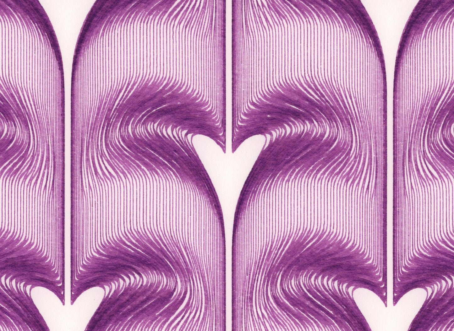 Hearts Pattern Purple_Medium