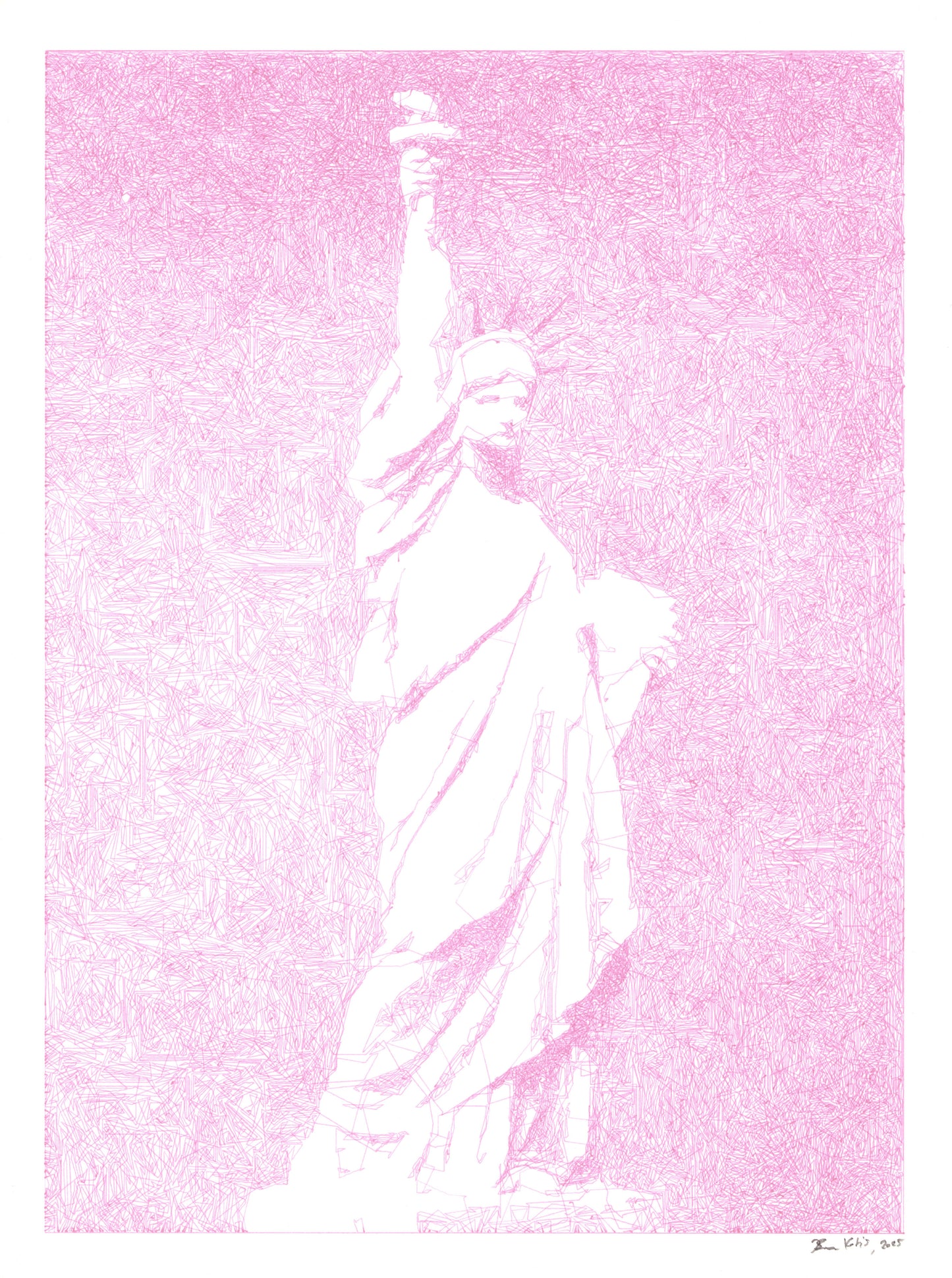 Statue of Liberty_Pink