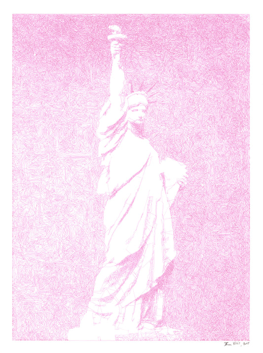 Statue of Liberty_Pink