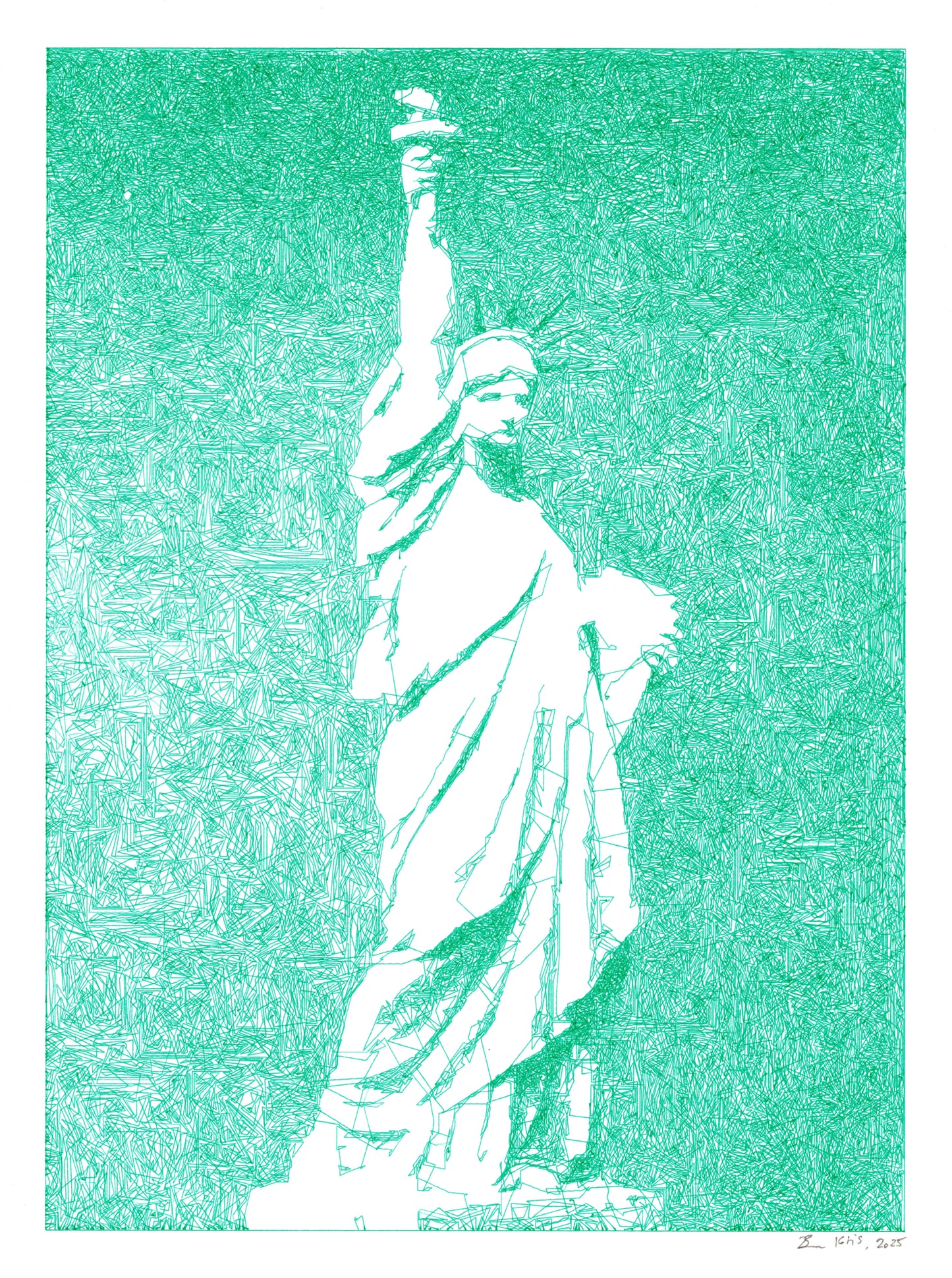 Statue of Liberty_Green