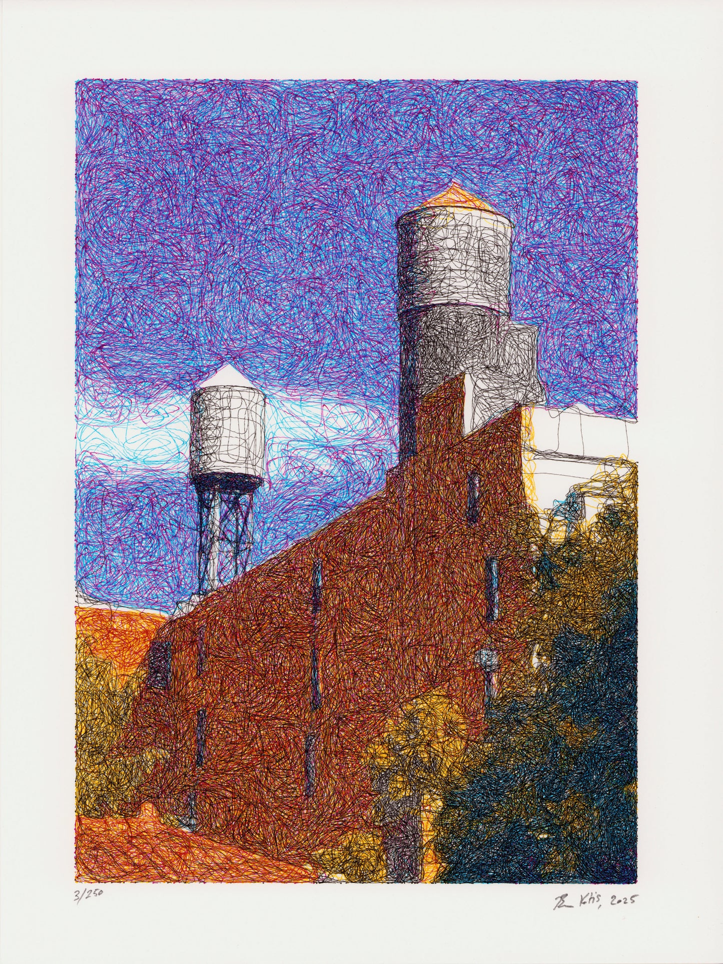 Water Towers over Union Square_Small